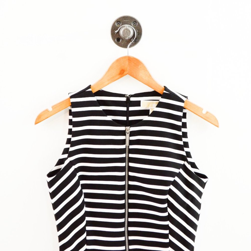 Michael Kors Striped Dress #106-88 - Picture 2 of 3